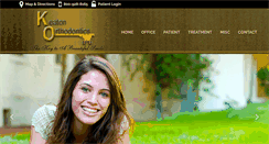 Desktop Screenshot of keatonorthodontics.com